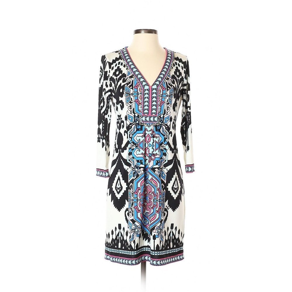 Hale Bob Embellished Bohemian Dress